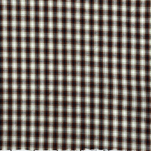 3 pieces vintage fabric remnants, cotton, cotton blend, varying sizes - Picture 14 of 14